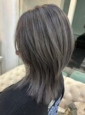 アッシュオリーブ【山口市美容室】【山口市バレイヤージュ】