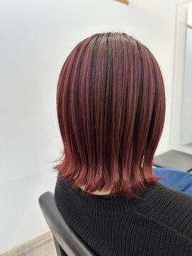 フォーディー(for D) Hair Salon for D × レッドカラー