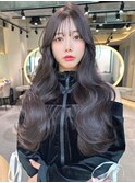 縮毛矯正 韓国風 ダブルカラー 髪質改善5304