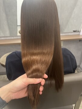 ナンバー 大分中央町店(N°) 【MIKOTO】@mikoto_newi 「髪質改善」 艶髪ストレート*