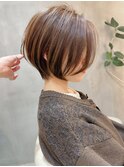 □イメチェン外ハネボブ美髪ワイドバングレイヤーショート錦糸町