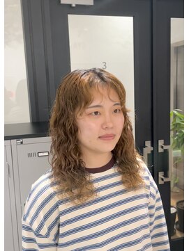 シアン 大須店(CYAN.) ブリーチ毛でもハードパーマ☆