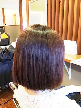 ピールアーク(peal ark) ミニボブ×チェリーレッド