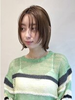 ローネス(LONESS) 切りっぱなしボブ レイヤーボブ 外ハネボブ ハッシュボブ