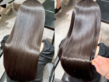 ソヨン 名古屋店(SOYON)の写真/話題の【Aujua】導入店髪の状態を見極めてご提案！バイカルテなど人気トリートメント多数取り扱い![名古屋]