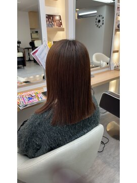 ミーナ(Mina) 縮毛矯正ワンレンミディアム