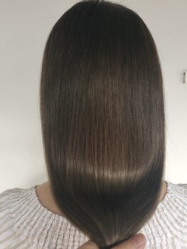 ココリネヘアー(COCORINE hair)の写真/【山科＆駐車場有】髪質改善で美しい髪へ◇内部から補修するトリートメントでダメージ知らずの艶髪を実現♪
