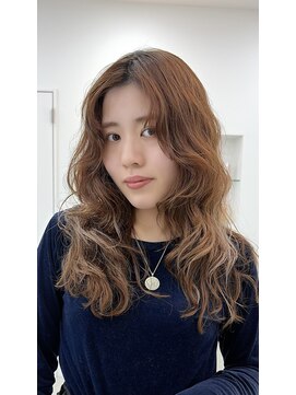 スヴニール(souvenir) ロングパーマ　コテ巻き風パーマ　デジタルパーマ　2wayパーマ