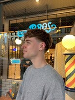 バーバーブロス 長堀店(BARBER BROS) 【BarBerBROS】フリンジカット 海外風バーバー