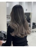 グラデーションカラーバレイヤージュインナーカラー ryota