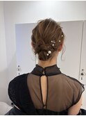 ブリーチなしカラー/ヘアアレンジ/ヘアセット/福岡/10代20代30代