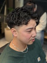 ザ クラン バイ ヘッドライト 仙台長町店(THE CLAN by HEADLIGHT) 【アクティブパーマ】テーパーフェード/仙台長町/長町南/長町