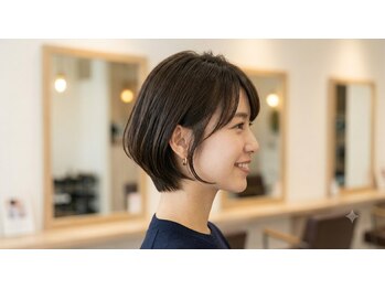 ケーズ(K's)の写真/再現性が高いカット技術で理想の形をキープ♪カットのもちが良いから忙しい朝も楽！