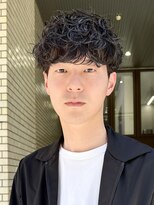 パークレーン アイス イヴェン(park lane ICI yeven) 波巻きスパイラルパーマ 無造作パーマ メンズカット 栄