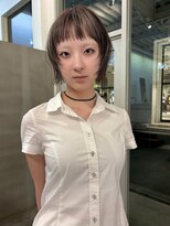 カシェ ホリエ(CACHE HORIE)&nbsp;デザインカラー / ココアブラウン / シャギーカット / 牧野