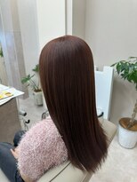 メロウ(mellow)&nbsp;ブリーチなし◎透明感ピンクベージュ×髪質改善トリートメント♪