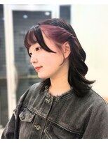 ルージュミュー(ROUGE mieux) 【“脱・無難”を叶える、グレープピンク・インナーカラー
