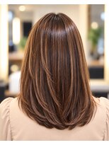 ヘアサロン エフ(HAIR SALON 1/F)&nbsp;大人の艶髪ナチュラルセミロング
