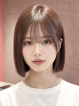 ロンドヴァリー 渋谷店(Lond vallee) 【山崎限定】艶ボブタッセルボブ縮毛矯正髪質改善