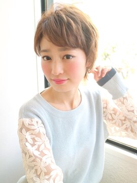 フェリシータ 緑地公園店(felicita) 透明感UP外国人風アッシュ☆マニッシュショート