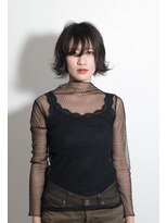 マウロア(MAULOA) 【MAULOA】クールモード大人ニュアンス×外ハネ