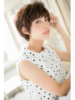 モッズ ヘア 福岡姪浜店(mod's hair)&nbsp;スッキリ耳かけが大人かわいい♪ノーブルショート