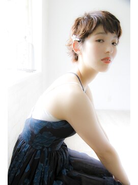 ガーランド (Garland) [Garland/表参道]☆ブルーージュアシメショート☆