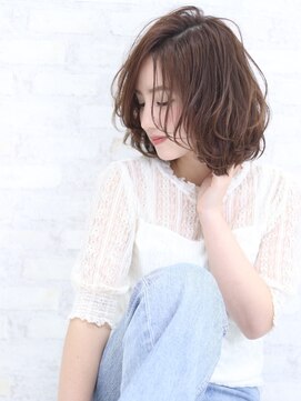 オーロ 西大寺店(ORO) 甘辛ミックス愛されボブ