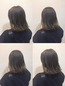 グルグル 妙典店(GULGUL) インナーグレージュ ワンレン×ボブ 妙典