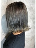 ハイライト×アッシュグレー