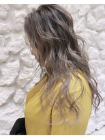 モアナ バイ ヘッドライト 沖縄東崎店(Moana by HEADLIGHT)&nbsp;バレイヤージュ＃アッシュ＃大人かわいい＃イメチェン