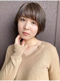 ショートボブ　【藤枝/オーガニックカラー/髪質改善】
