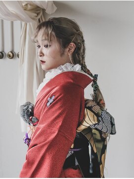 ホワイトルーム(White Room) 【和装スタイル】網おろしの紐アレンジ♪