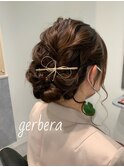 ふわっと可愛いヘアセット
