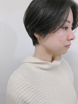 ガーランドウメダ(Garland umeda) 丸みショート×マッシュショート@_wadama_