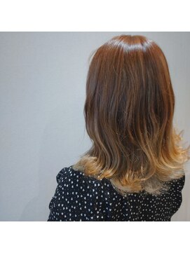 ファースト 泉中央店(first) ハイトーンカラー/レイヤーロング/20代30代40代
