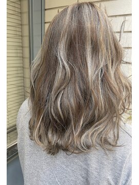 クレドガーデン 吉祥寺店(CRED GARDEN) バレイヤージュ/シナモンベージュ/大人可愛い/フレンチガーリー