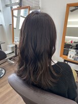 ヘアー ワンアビル(Hair One Abile) ラベンダーカラー艶カラー透け感