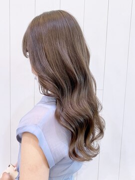 アイティー バイ アルバム 浦和店(IT by ALBUM) グレージュロング_ショコラベージュボブルフ_ba340022