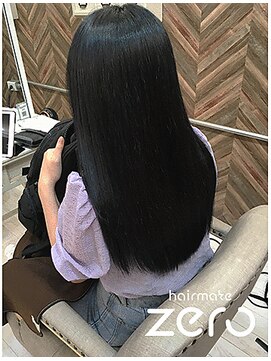 ヘアメイクゼロ 坂戸駅前店(hairmake zero) ブルーブラック オージュア ブルーグレージュ 20代30代40代