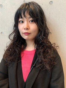 アスティブランシュ(Asti blanche) long ふわくしゅパーマ