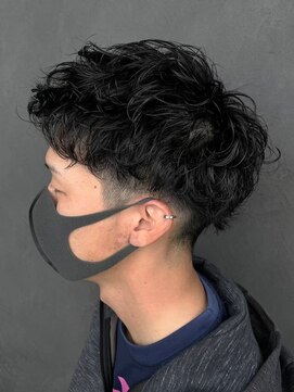 ナナ バイ ピケ(nana by pique) メンズパーマ◎/メンズカット/アッシュブラック