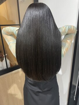 テラスヘアラボ 新潟駅南(TERRACEhairLab.) 【透明感暗髪グレージュ】