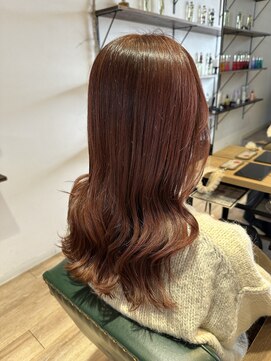 サラ(sarah) ピンクブラウン