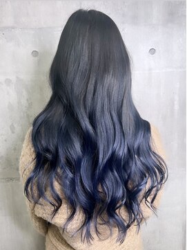 スターズ 柏(STARS) グラデーションネイビーブルー