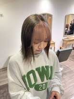 フェリーチェヘアーデザイン(Felice)&nbsp;フェイスフレーミング×ホワイトピンク