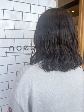 ノエル(noele) ウェーブパーマ×ミディアムヘア