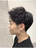アップバングショート