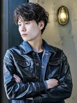 エムスラッシュ たまプラーザ(M.SLASH)&nbsp;マッシュパーマ/インナーカラー/アシンメトリー/世田谷