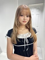 ゼスト 八王子店(ZEST) ベージュカラー レイヤーカット